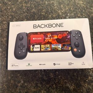 Backbone Lightning Mobile Gaming Controller for iPhone - Black